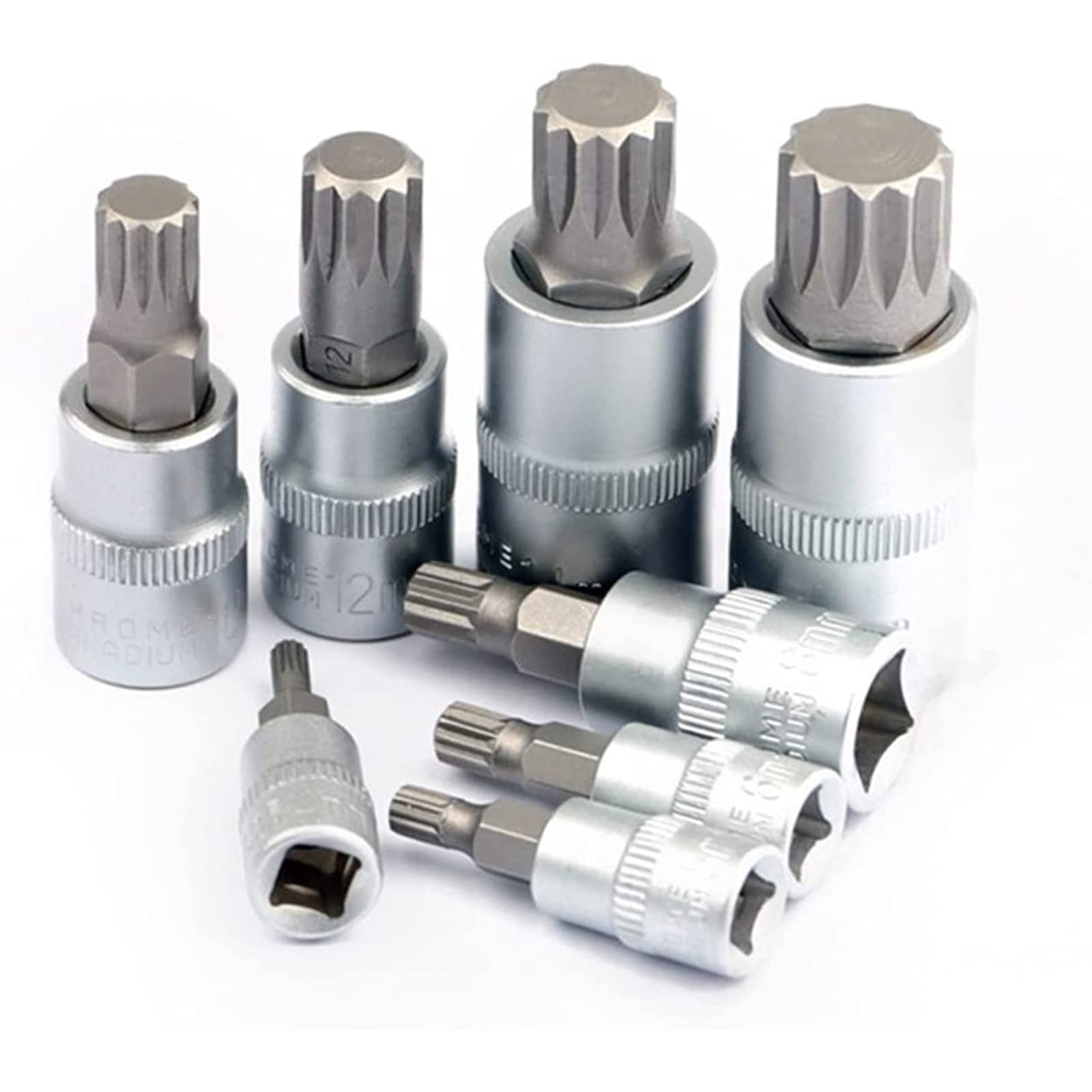 Amazon.co.jp: 8 ピース トルクス ビット ソケット アダプター M4/M5